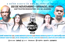 Jungle Fight 142: evento no Riocentro terá duas disputas de cinturão