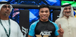Gabriel Sousa finaliza Ruan Alvarenga e lidera noite dominante dos brasileiros no ADXC 11