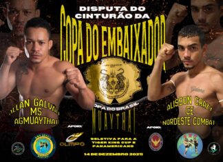 Copa do Brasil de Muay Thai 2025: Brasília recebe duelo histórico e cinturão oficial da Embaixada da Tailândia