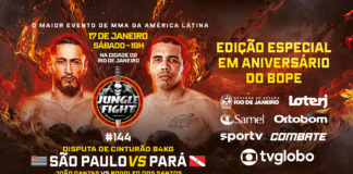 Jungle Fight no Bope tem disputa do cinturão peso-médio