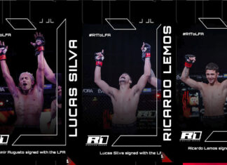 Vitórias rápidas rendem vagas no LFA a atletas do R1 Fighting Series