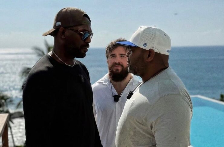 Jon Jones e Daniel Cormier ficam cara a cara novamente