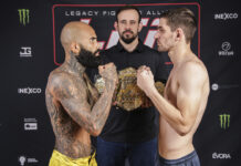 LFA 225: pesagem confirma card do evento desta sexta-feira em Brasília