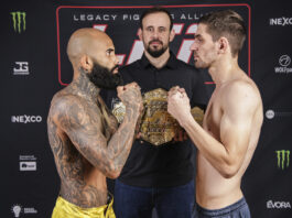 LFA 225: pesagem confirma card do evento desta sexta-feira em Brasília