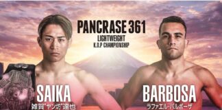 Rafael “Coxinha” disputa cinturão do Pancrase no Japão