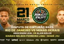 Jungle Fight estreia em Magé (RJ) com disputa de cinturão e bandeira contra maus-tratos aos animais