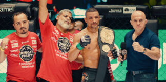 Com público histórico, Jungle Fight 146 consagra Marcelo Medeiros campeão do World League