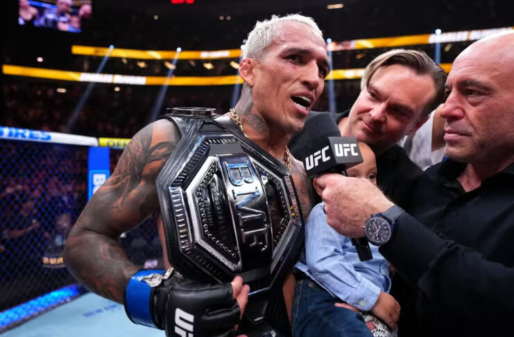 Charles domina Holloway e conquista cinturão BMF do UFC Charles Holloway ufc 326