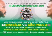 Jungle Fight confirma revanche entre Mistoca e Medeiros por cinturão mundial em Brasília