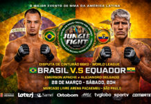 Jungle Fight 148 chega a São Paulo com disputa de cinturão internacional