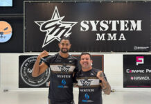 Kevin Christian faz camp na CMSystem para luta no UFC Austrália