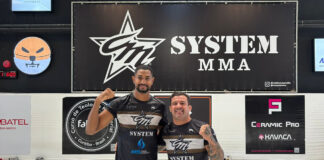 Kevin Christian faz camp na CMSystem para luta no UFC Austrália