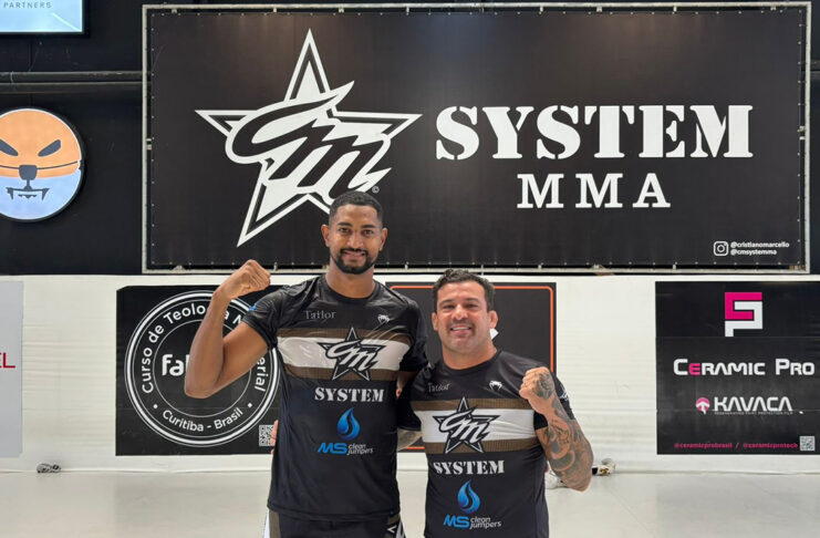 Kevin Christian faz camp na CMSystem para luta no UFC Austrália