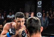 Cássio Barão volta ao LFA em Cajamar embalado por retrospecto invicto diante da torcida