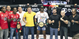 Com arena lotada em Macaé, André Monstro mantém cinturão dos pesos pesados no Jungle Fight 152