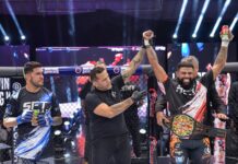 King Kong nocauteia Blasco e mantém cinturão no SFT 61; Vinicius Moraes conquista título do Xtreme
