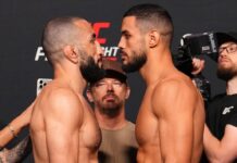 Gabriel Bonfim e Belal Muhammad estão com odds equilibradas para UFC Vegas