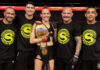 Thalita Soares nocauteia Tatiane Aguiar e conquista cinturão peso-mosca no Shooto Brasil 137