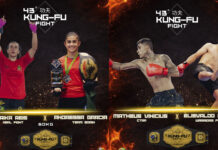 Cinturões estarão em jogo no 43º Kung-Fu Fight