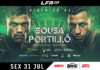Brasil x Uruguai lidera o card do LFA 238 em Brasília