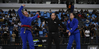 Tayane Porfírio e Madson Costa brilham no encerramento do Abu Dhabi Grand Slam de Jiu-Jitsu no Rio