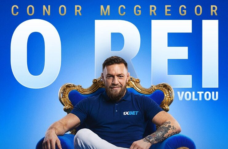 Conor McGregor é o novo embaixador da 1xBet