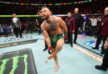 Conor McGregor lamenta lesão no UFC 329: “Joelho estourou”