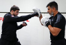 Daniel Mendes celebra recorde de AbdulRakhman Yakhyaev no UFC