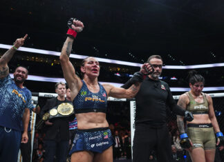 Cris Cyborg vence Ketlen Vieira na PFL Tampa e segue campeã Cyborg venceu Ketlen na PFL