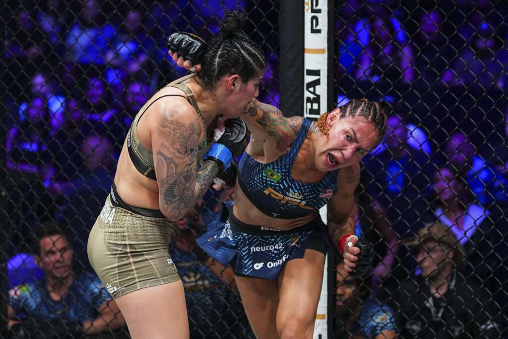 Cyborg venceu Ketlen Vieira na PFL