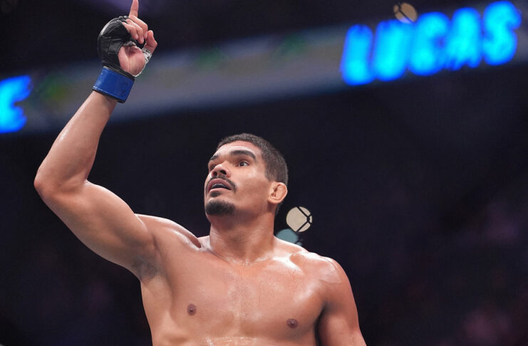 Lucas Fernando comenta estreia vitoriosa no UFC e parceria com Pedro Rizzo