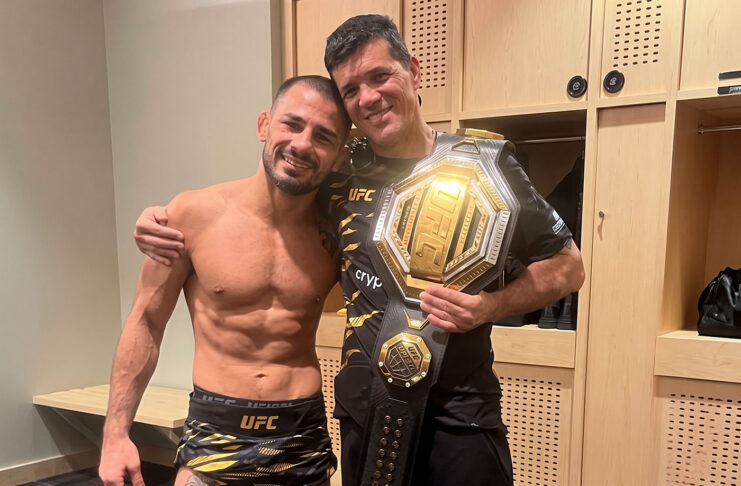 Pantoja x Joshua Van: Anderson França prevê finalização no UFC 331 Anderson França e Alexandre Pantoja UFC