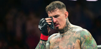 Tom Aspinall deixa cinturão peso-pesado do UFC por problema nos olhos