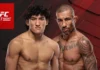 UFC: onde assistir, horário e card de Rosas Jr. x Raoni Barcelos raoni raul rosas