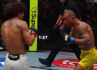 UFC: Raul Rosas vence Raoni,que deixa octógono de maca, Tina Black é campeã do TUF; veja os resultados Raoni Barcelos UFC