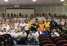 Parceria entre LBV e Jungle Fight inaugura espaços de lutas na Guarda Municipal de Niterói e no Ceasa, no Rio