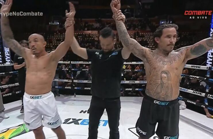 José Aldo x Marlon Vera: luta de grappling termina empatada no Hype josé aldo empatou com marlon vera