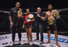 Finalizações definem campeões no Jungle Fight 155 em noite de casa cheia em Niterói