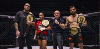 Finalizações definem campeões no Jungle Fight 155 em noite de casa cheia em Niterói