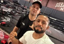 Deiveson faz camp na Tailandia e promete anular Talbot Deiveson e Leo elias