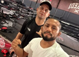 Deiveson faz camp na Tailandia e promete anular Talbot Deiveson e Leo elias