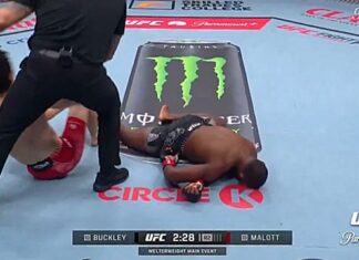 UFC Edmonton: resultados completos, nocaute de Malott e derrota de Jhonata Diniz Mike Malott derrotou Buckley
