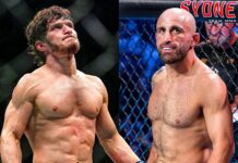 Volkanovski desafia grappling de Evloev e promete vitória por interrupção no UFC 333 volkanovski evloev