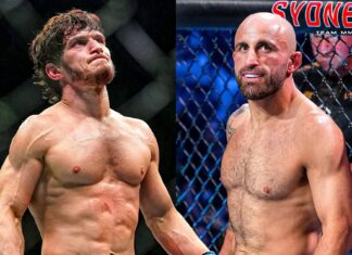 Volkanovski desafia grappling de Evloev e promete vitória por interrupção no UFC 333 volkanovski evloev